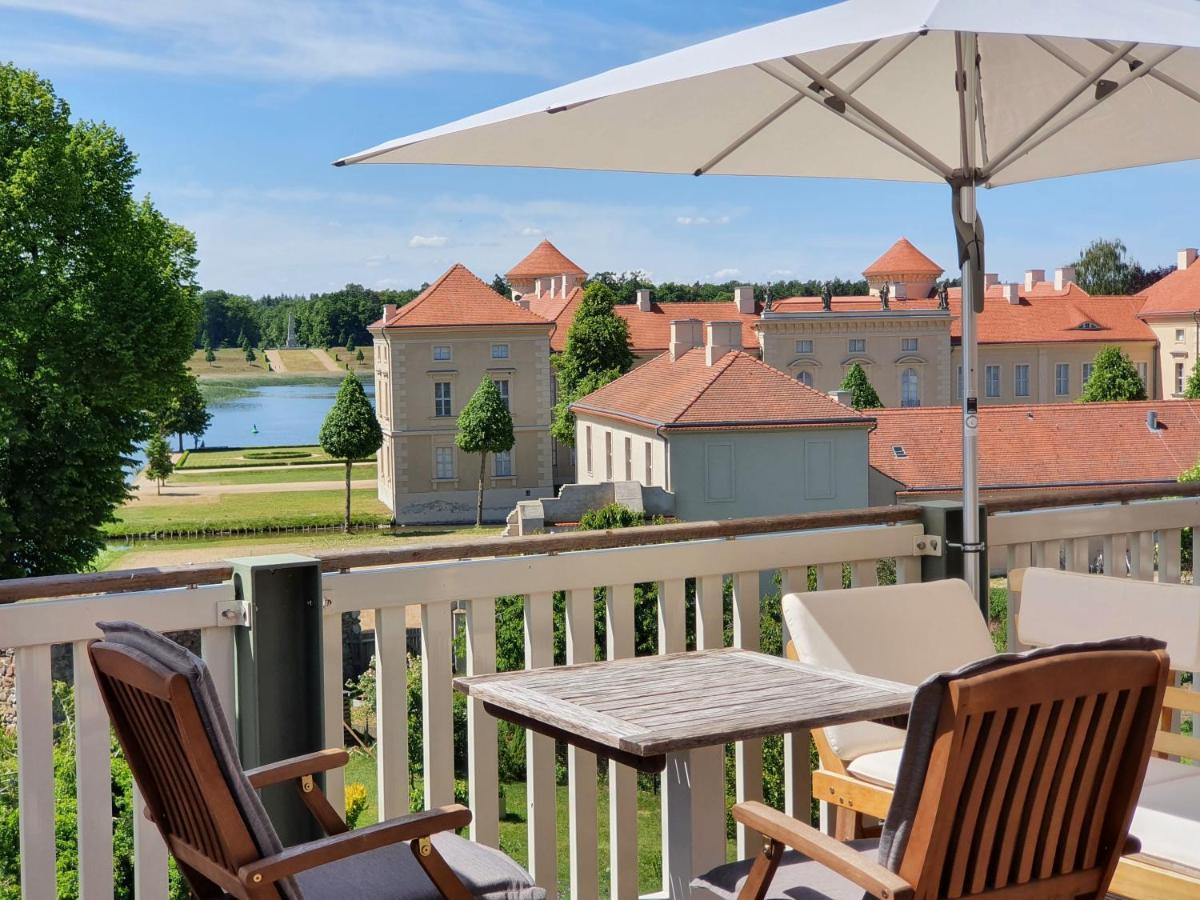 ריינסברג Loggiahaus Am Schloss, 5 Ferienwohnungen, Teils Mit Schloss- Und Seeblick מראה חיצוני תמונה